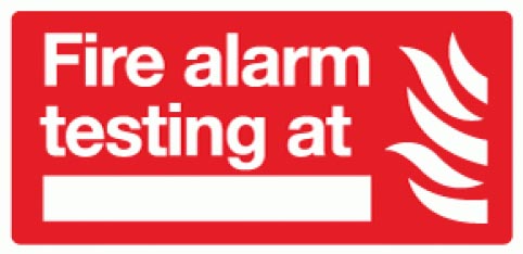 Fire alarm testing