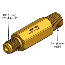 Pilot Actuation Check Valve
